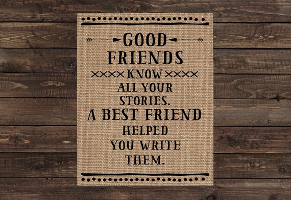Writing about best friends