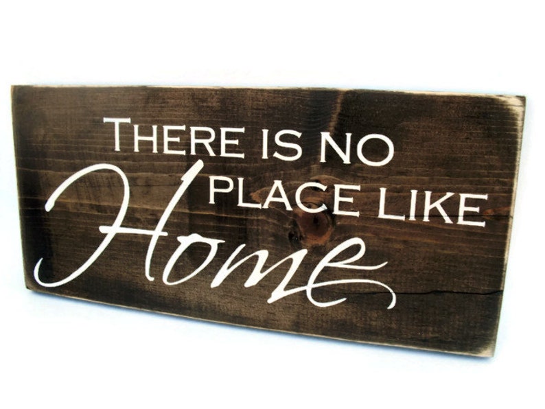 Rustic Wood Plaque Home Decor Wall Hanging with Quote There Etsy