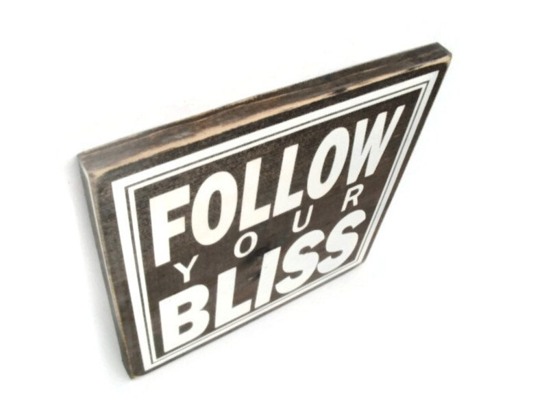 Inspirational Rustic Wood Sign Wall Hanging Home Decor Etsy