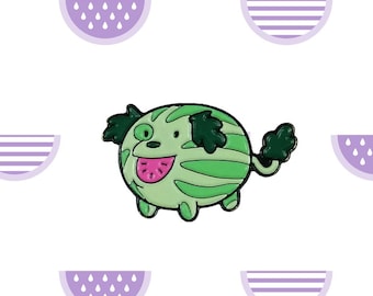 Steven Universe Watermelon Pup Enamel Pin SU Soft Enamel Pin Kawaii Gifts