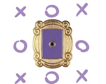 Friends Frame Enamel Pin | Monica's Door Frame | Friends TV Show | Friends Series | Monica Geller