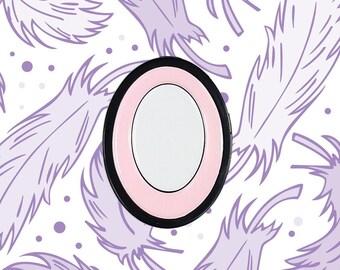 Steven Universe Pearl Enamel Pin | SU Gift Crystal Gems Bird Mom Fan Art Cosplay