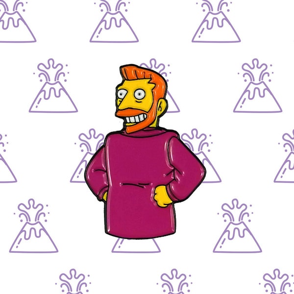 Hank Scorpio Enamel Pin