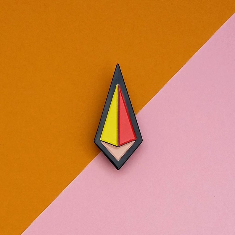 Steven Universe Jasper Enamel Pin SU Gift Crystal Gems Etsy