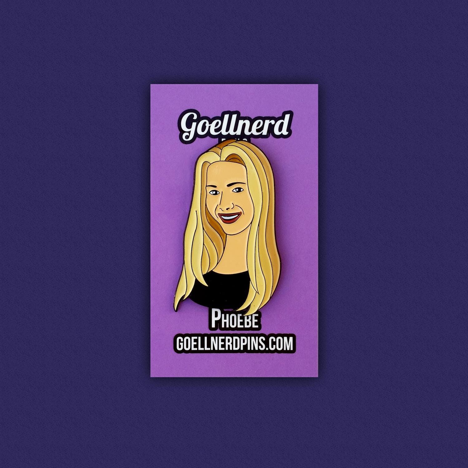 Friends Phoebe Enamel Pin Friends TV Show Friends Series Etsy