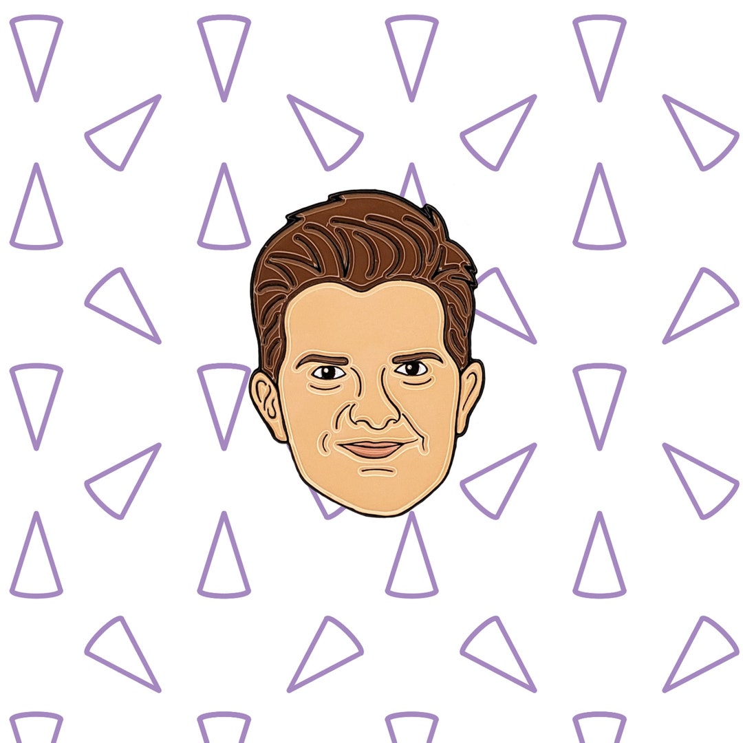 Ben Wyatt Enamel Pin Parks and Recreation Pins Adam Scott Cones of Dunshire I Love You and I