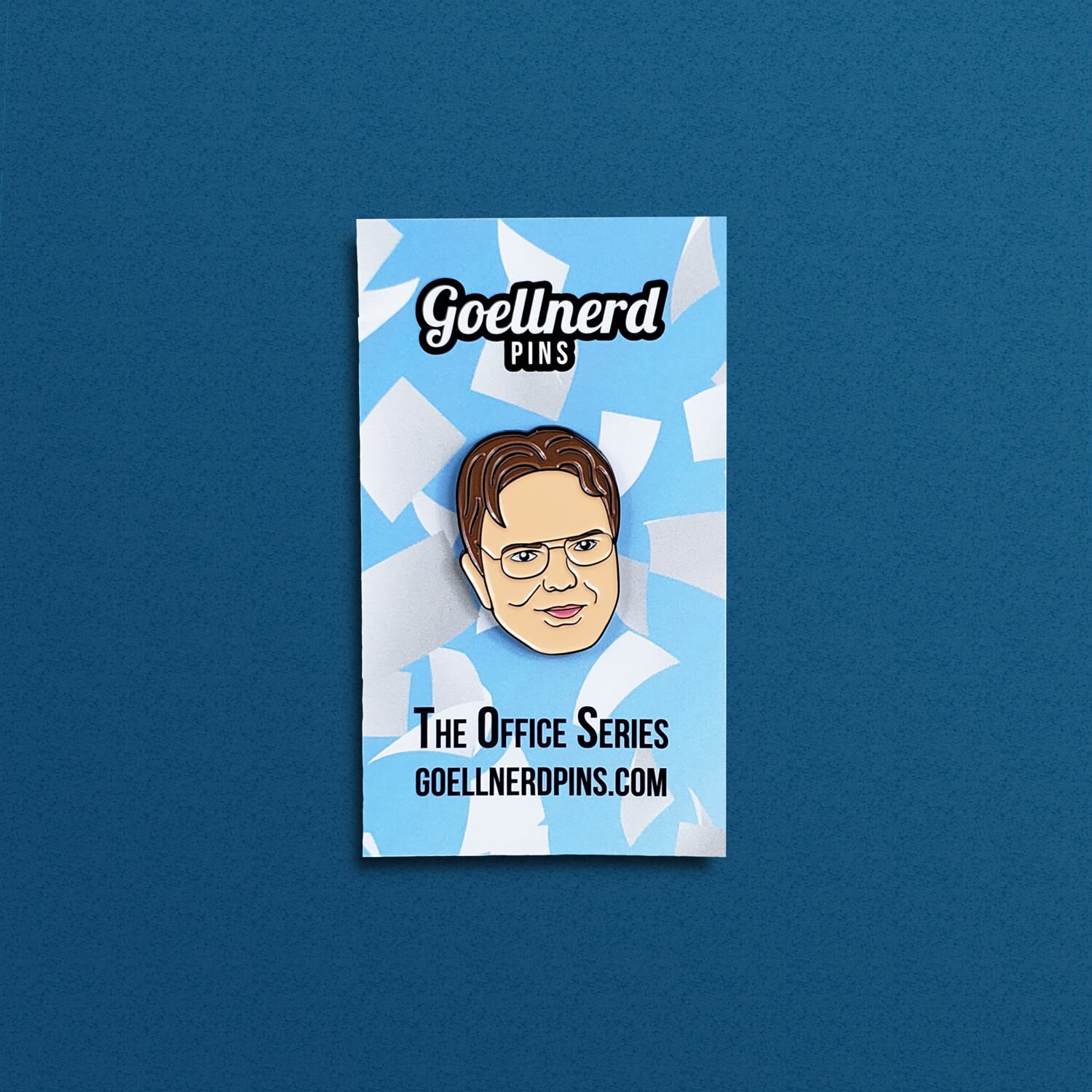 The Office Characters Enamel Pin Set The Office Gifts Etsy