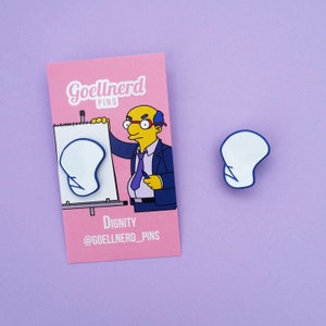 Simpsons Dignity Pin image 3