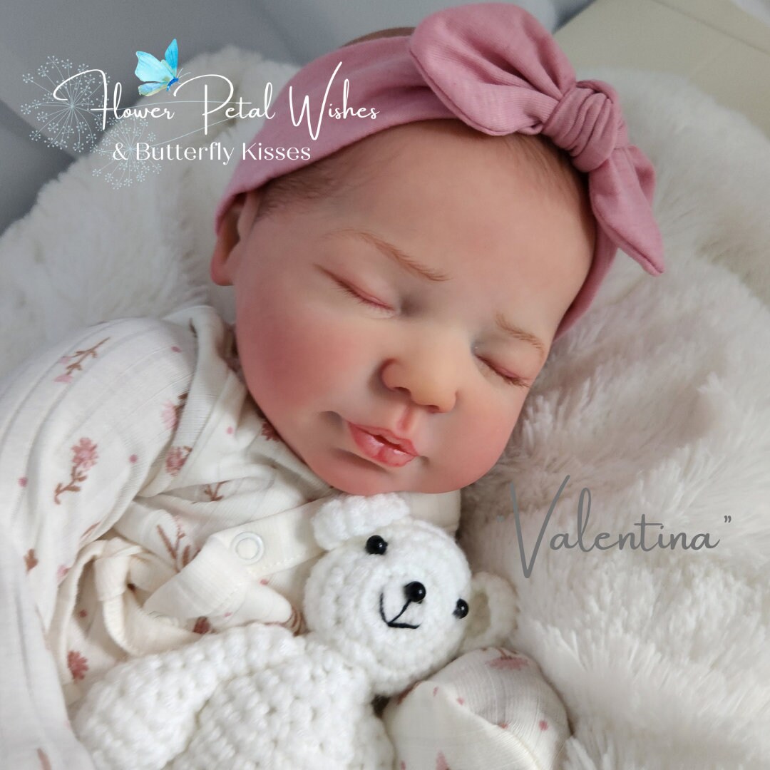 Beautiful Reborn Cuddle Baby Doll valentina. Etsy