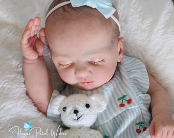 Reborn Baby Doll: &quot;Fiory&quot; Limited Edition, Hand-Painted, Vinyl