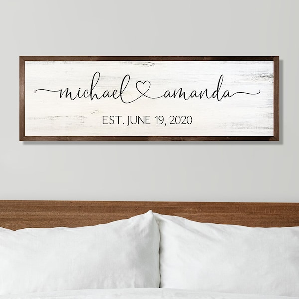 Master bedroom wall decor over the bed-marriage signs-bedroom signs above bed-wedding gift for couple-bridal shower gift-wall decor bedroom