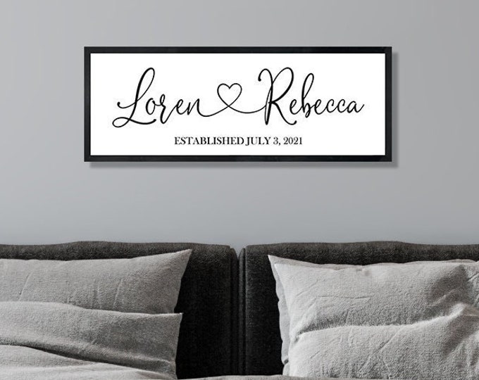 Master bedroom wall decor over the bed-marriage signs-bedroom signs above bed-wedding gift for couple-bridal shower gift-wall decor bedroom