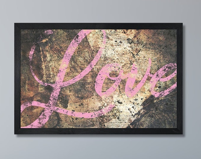 Love sign wood-master bedroom wall decor-distressed love sign for wall-distressed love sign for wedding-over the bed-love sign for nursery