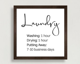 Laundry room wall sign-laundry room wall decor-farmhouse style sign-funny-laundry wood sign-wall sign-washing drying putting away