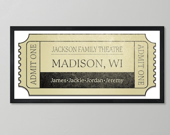 Home theater sign-theater and lounge sign-tv room sign-tv room wall art-family game room-family tv room wall decor-personalized theater sign