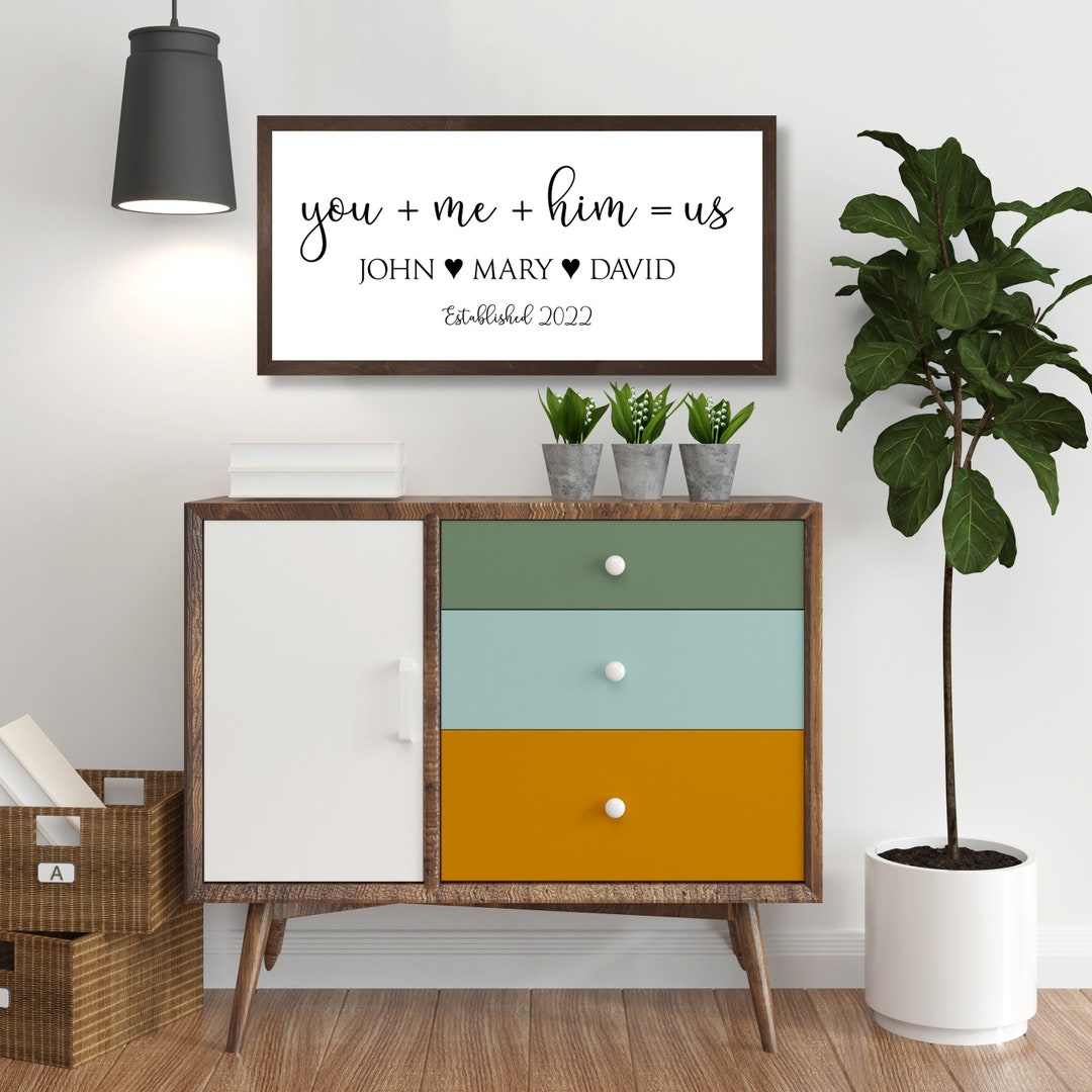 Blended Family Signblended Family Wedding Giftblended Family Decor