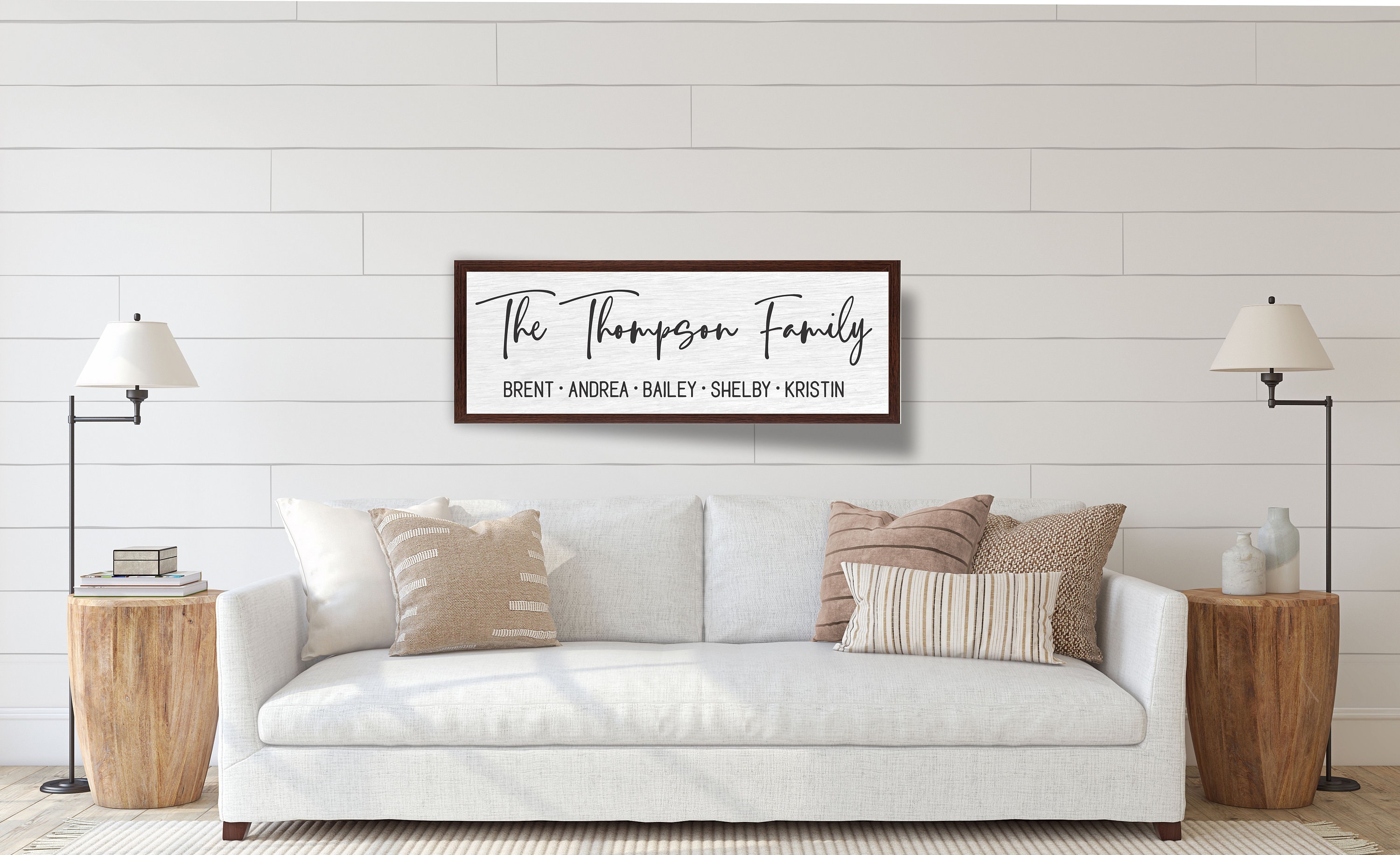 Family name sign woodfamily wall signs decorfamily gift ideaplaque