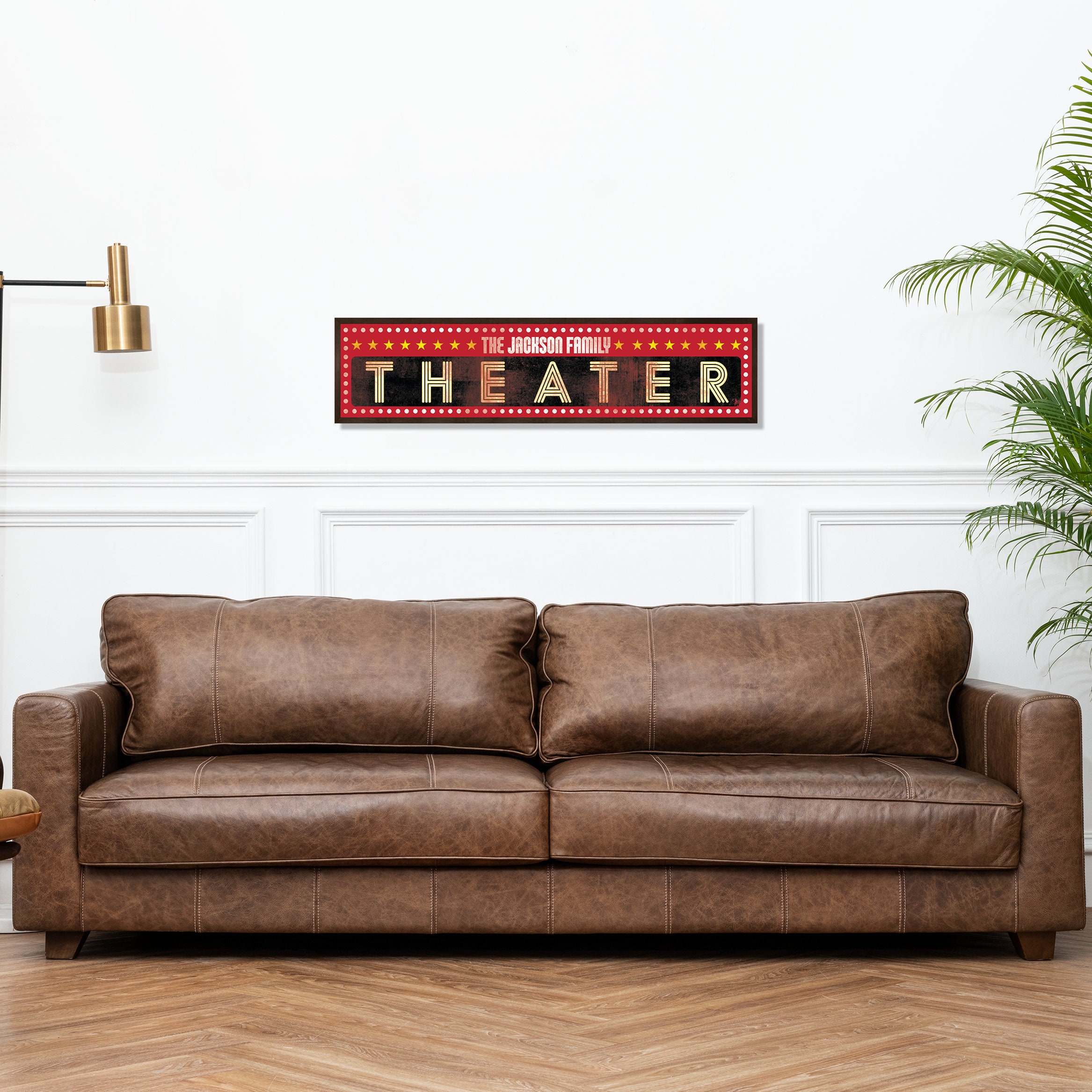 Movie room wall decorcustom home theater signPersonalized theater