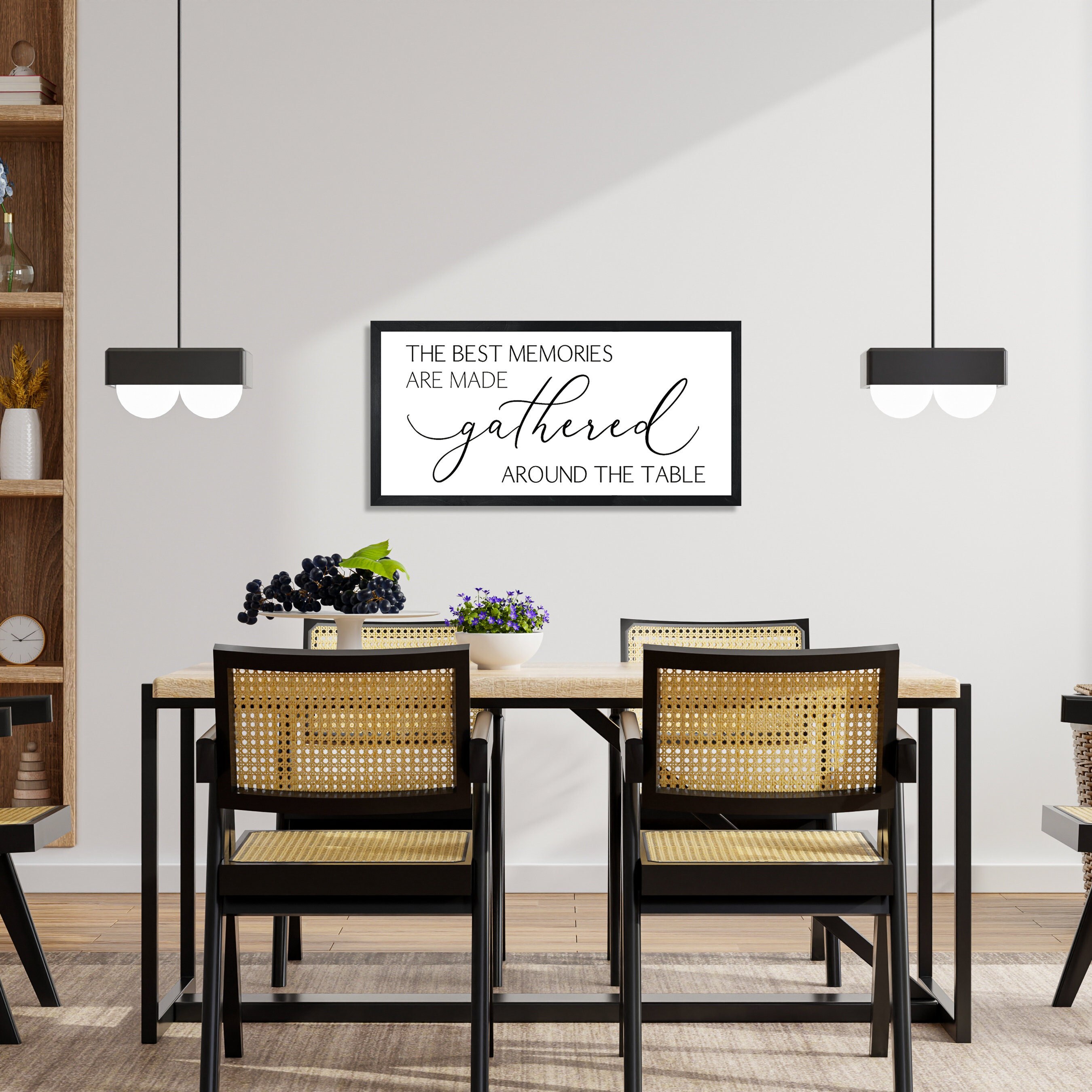 Wall Sign On The Chairs