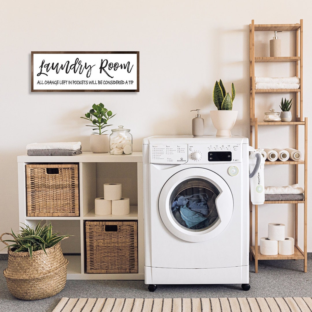 Laundry Room Sign-laundry Room Wall Decor-farmhouse Style - Etsy