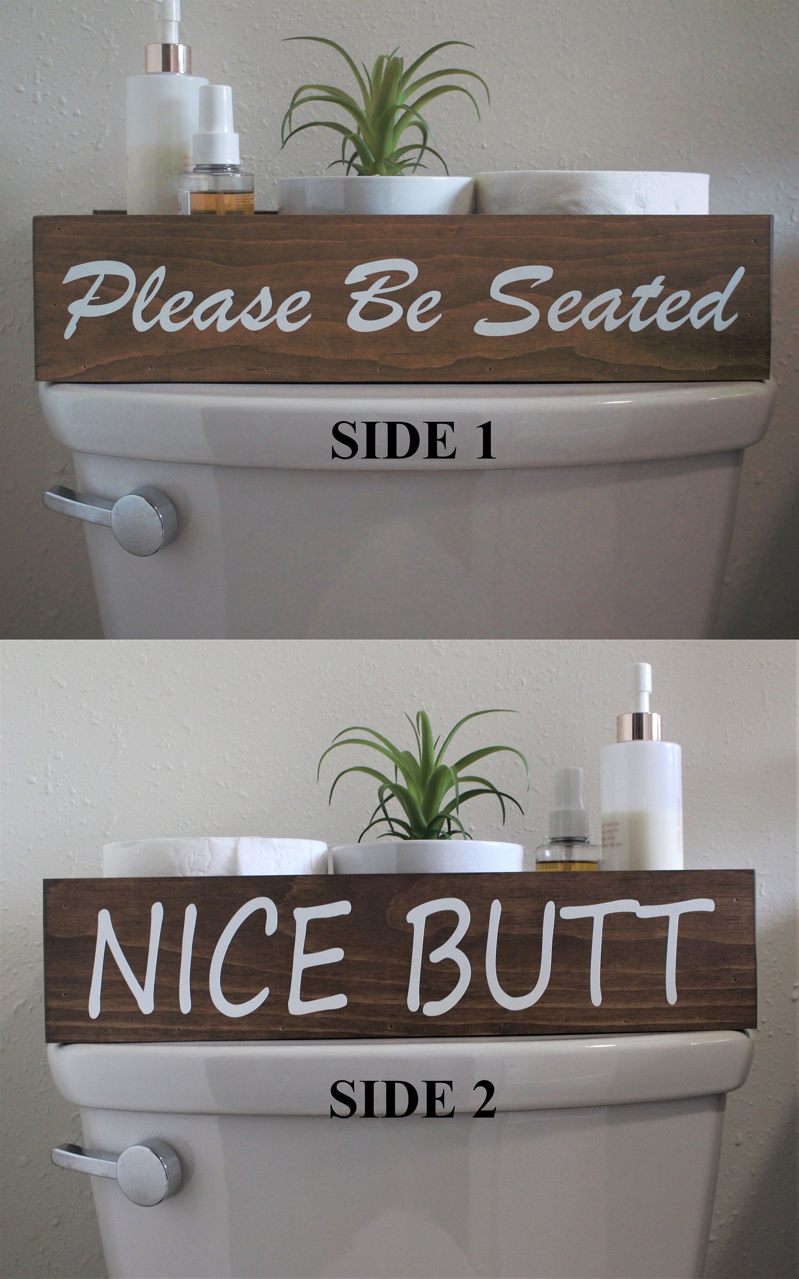 Toilet Tank Boxbathroom Decor Boxtoilet Storage Boxnice Etsy