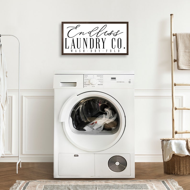 Laundry Room Sign Funnylaundry Room Wall Decorfarmhouse Etsy