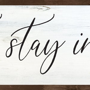 Let's stay in bed sign-master bedroom wall decor over the bed-sign above bed-master bedroom signs above bed-wall decor bedroom wall art image 8