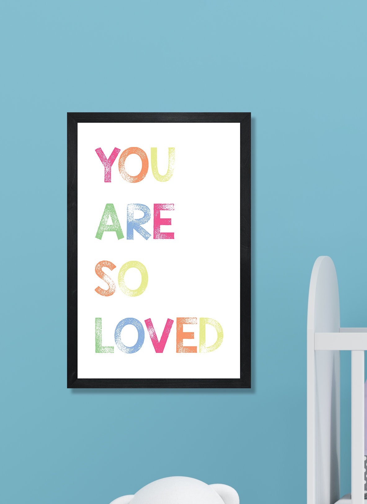 You are so loved wall art for girlwood sign for nurserywall decor for
