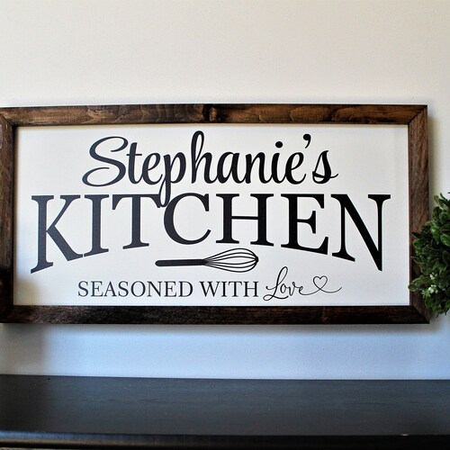 Kitchen Signkitchen Kitchen Signfor Etsy