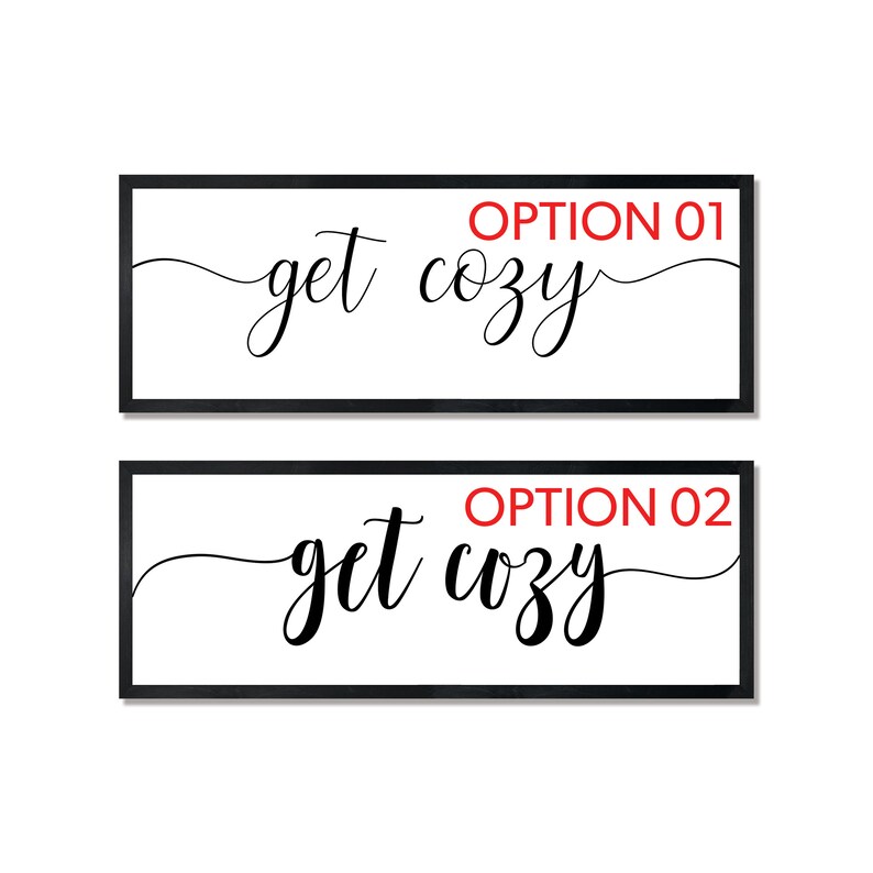 Get Cozy Signmaster Bedroom Wall Decor Over the Bedmaster Etsy