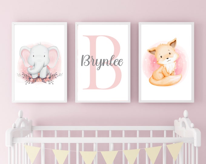 Girl room sign-Baby name sign-girl Nursery sign-above the crib sign-crib decor-girls room decor-new baby gift-nursery wall art-nursery decor