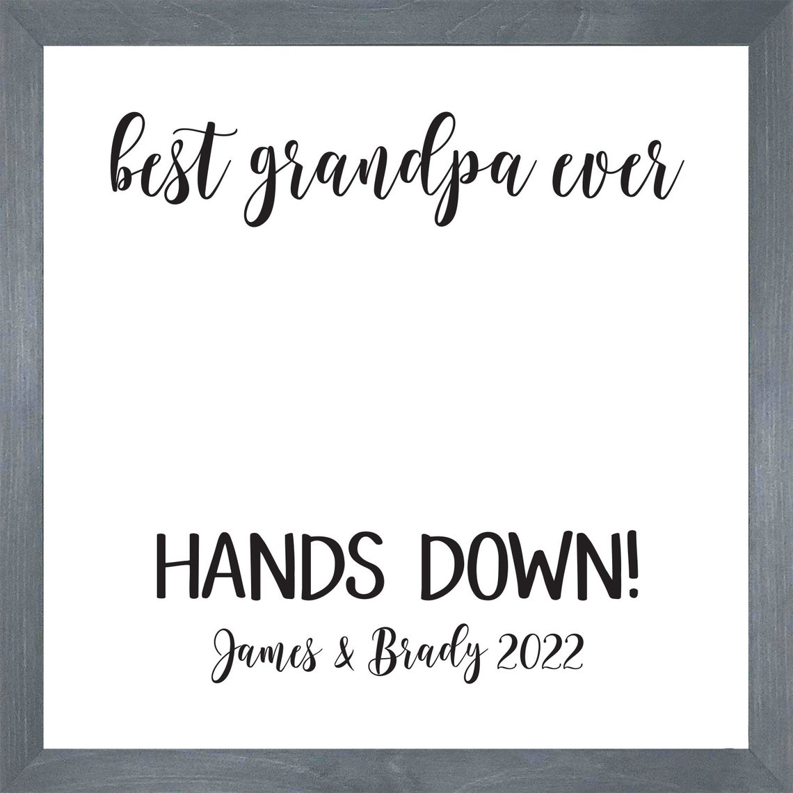 Best Dad Ever Hands Downbest Grandpa Everhandprint Art Etsy Best Dad Ever Hands Downbest Grandpa Everhandprint Art Etsy