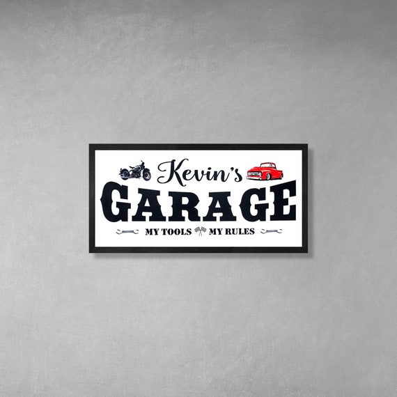 Garage Sign for Men-garage Sign Wood-personalized-garage Decor-my Tools My  Rules-dad Christmas Gift-for Dad-my Tools Sign-for Garage-custom -   Canada