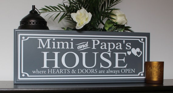 Mimi and Papa Sign gifts for Mimi mimi Gift mimi Sign nana Gift
