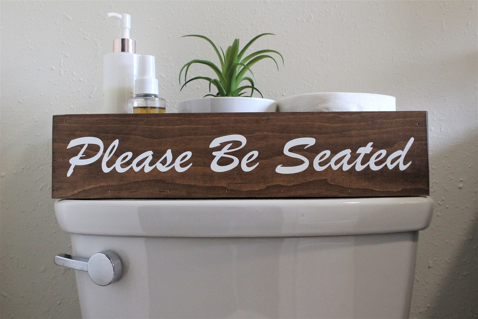 Toilet Tank Boxbathroom Decor Boxtoilet Storage Boxnice Etsy