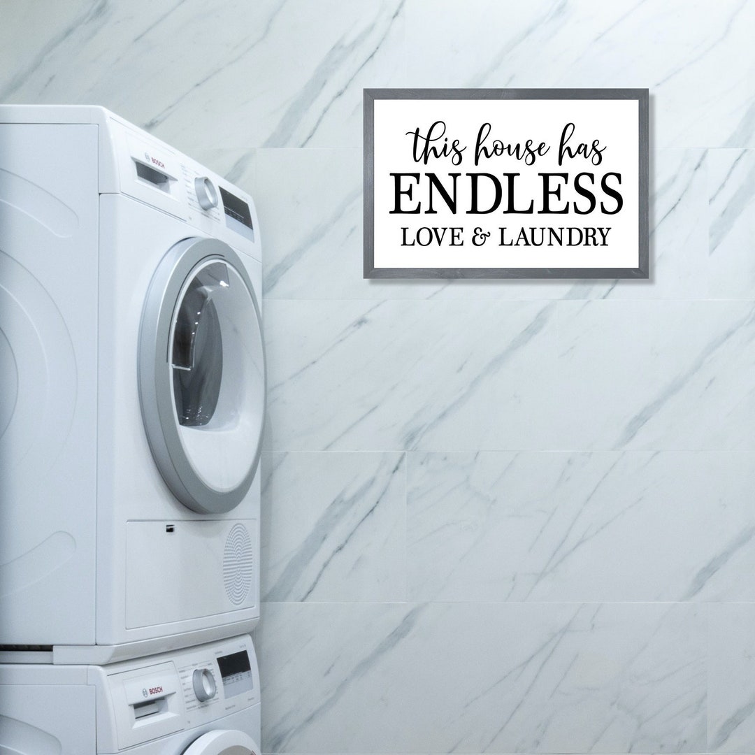 Laundry Room Wall Signlaundry Room Wall Decorfarmhouse Style Sign