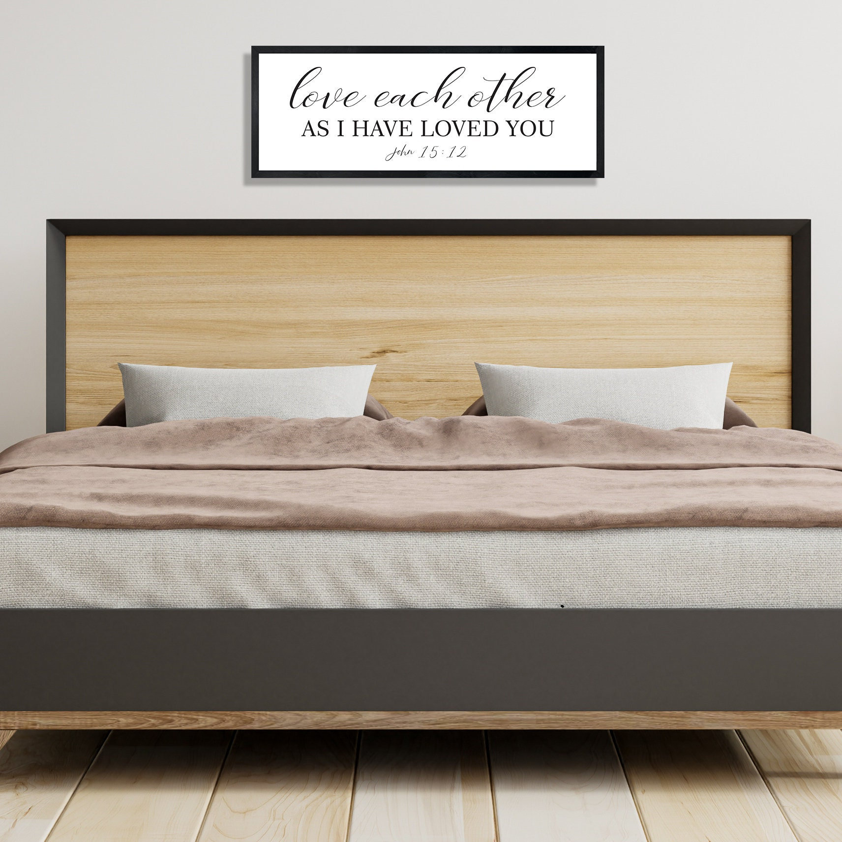 Christian Wall Artmaster Bedroomchristian Wedding Gift Sign Etsy