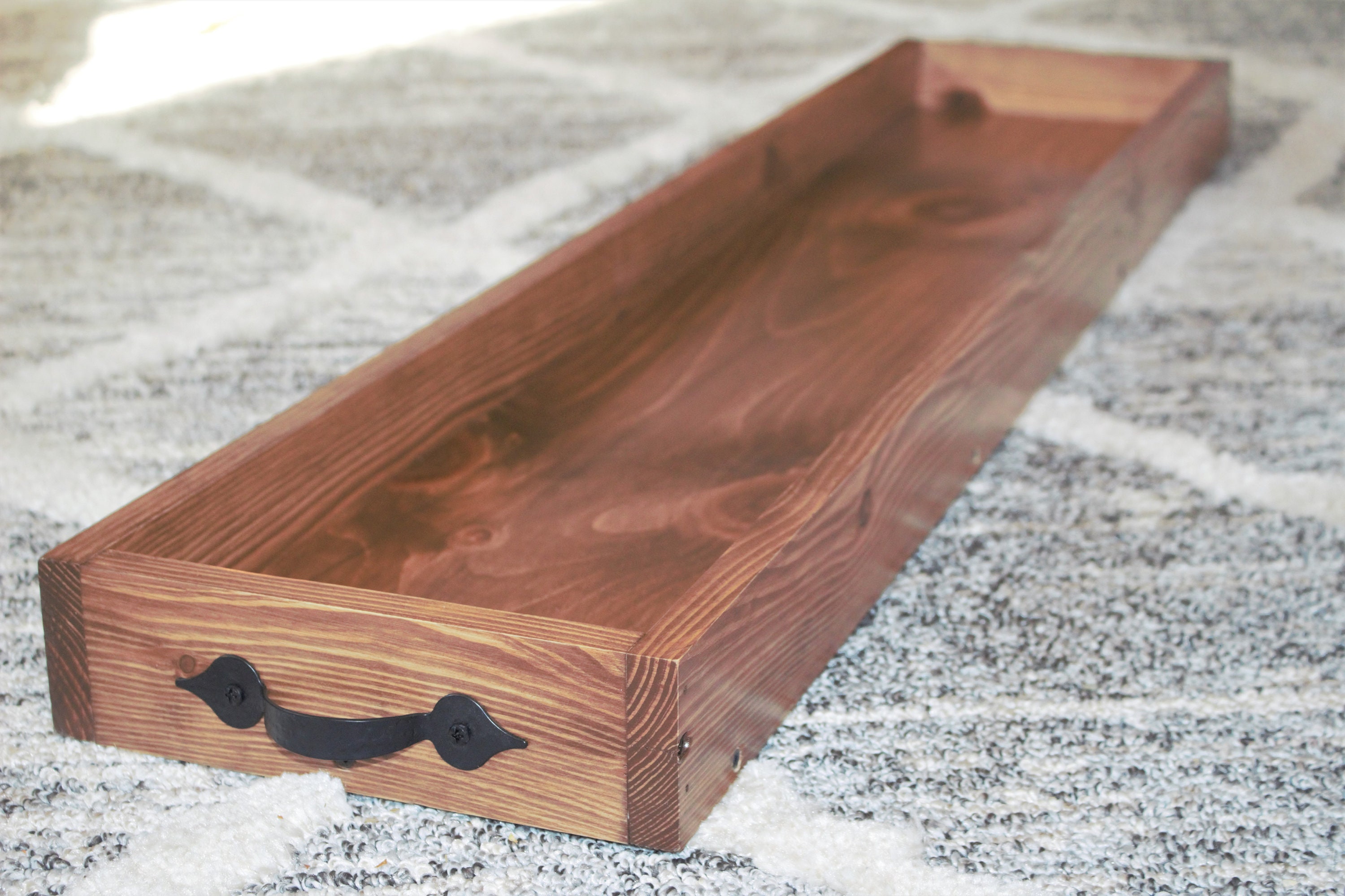 Dining room centerpiecelong wood trayFarmhouse table troughmantle