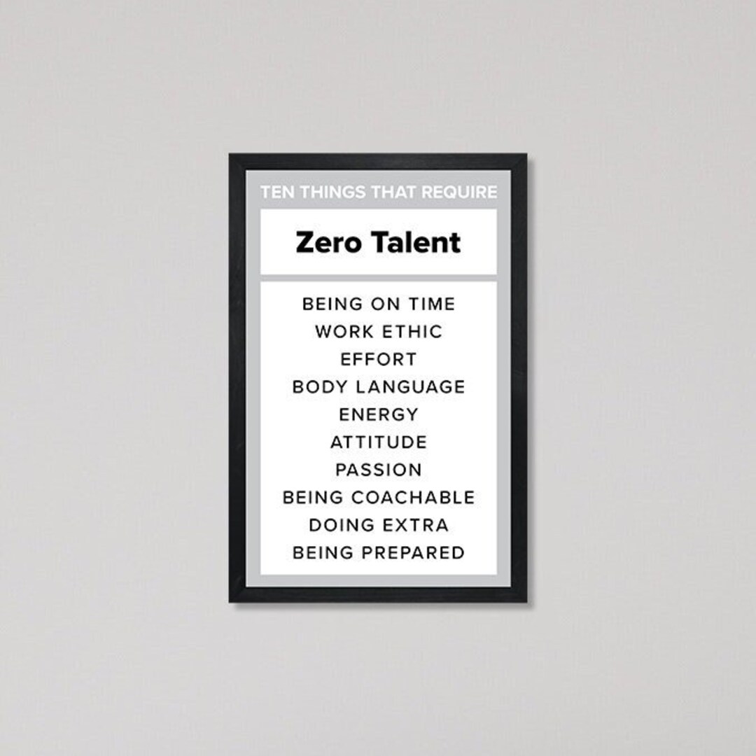 Ten Things That Require Zero Talent Sign-office Sign-zero Talent Sign