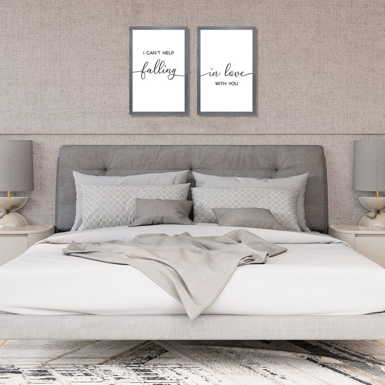 Master Bedroom Wall Artmaster Bedroom Decorabove Bed Wall Etsy