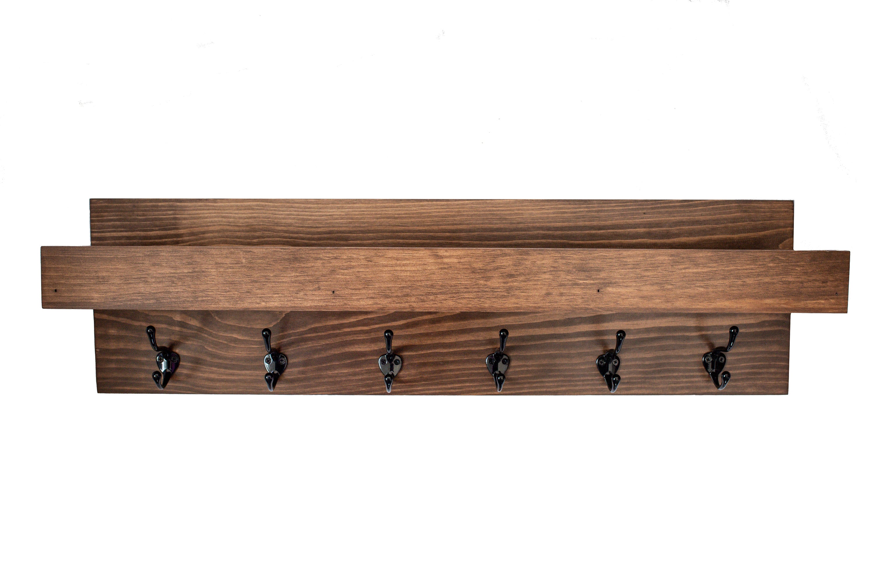 Dog leash holder with shelf top