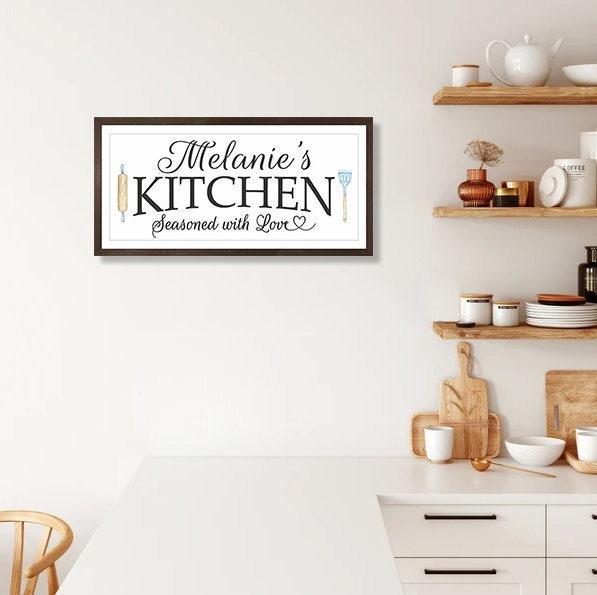 Personalized kitchen signs-gifts-decor-items-kitchen decor-art ...