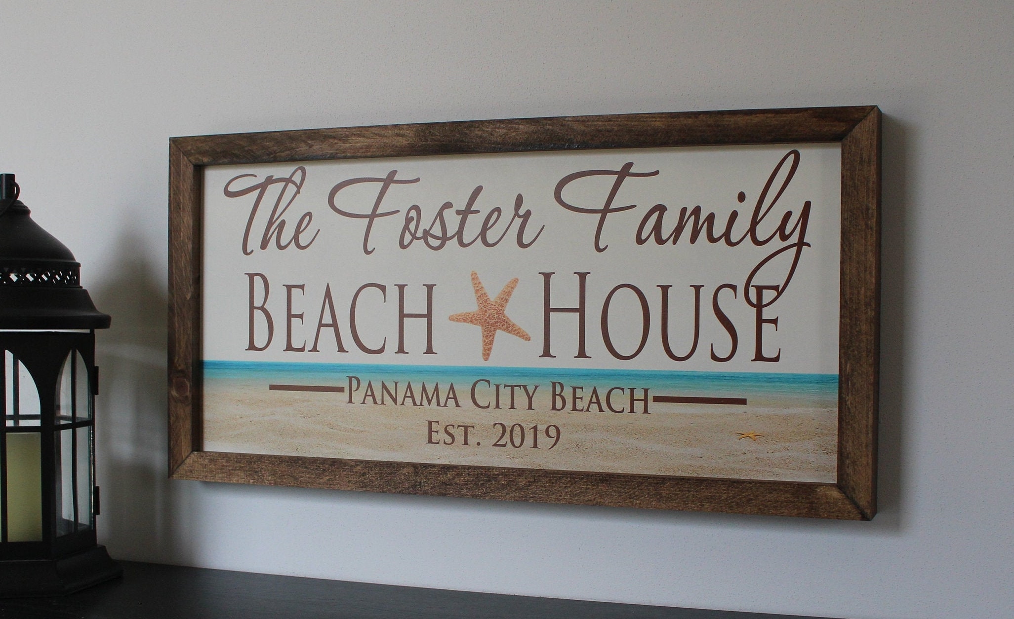 Personalized beach house signfor beach housedecorcustom beach house