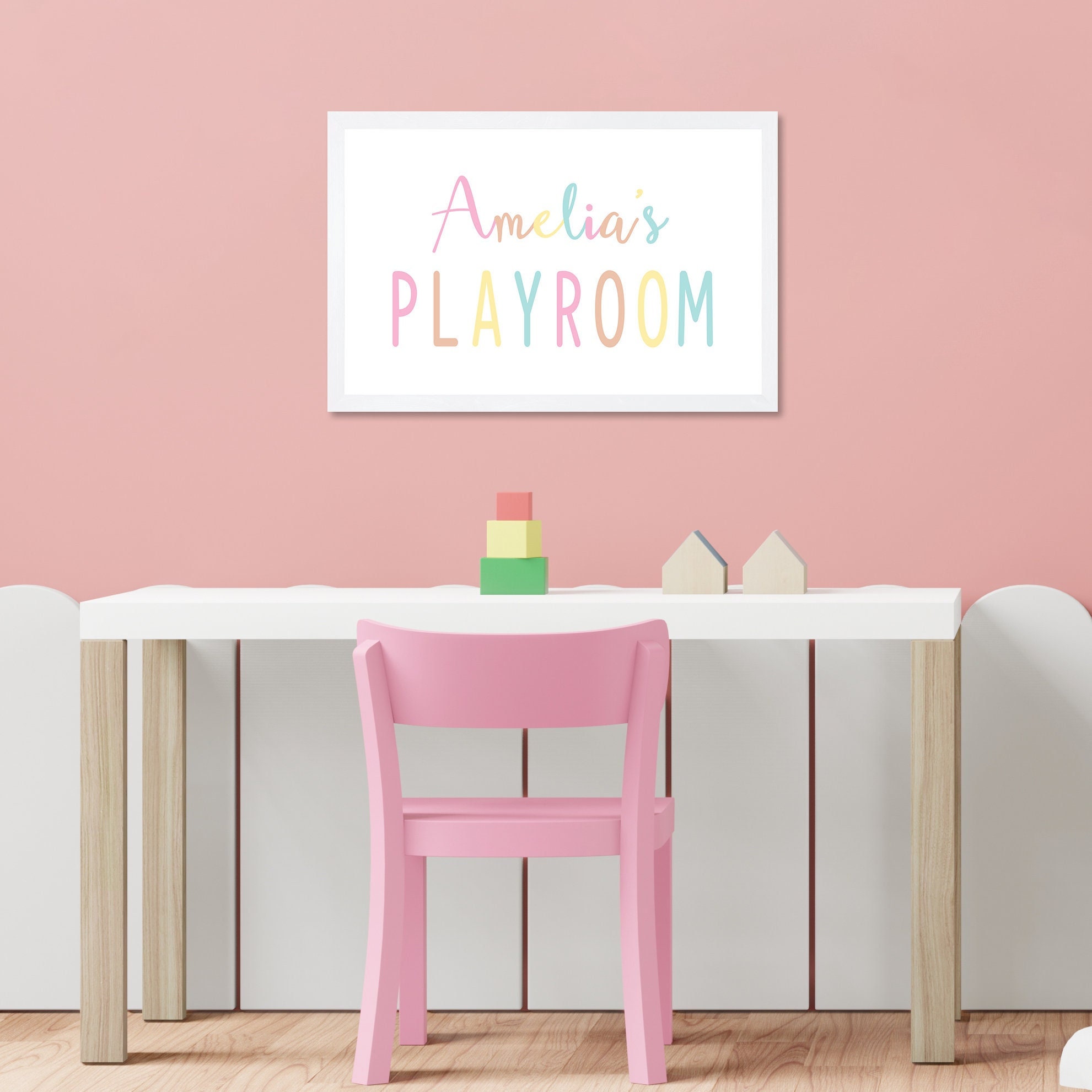 Play Room wall decorPersonalized play room signskids play room decor
