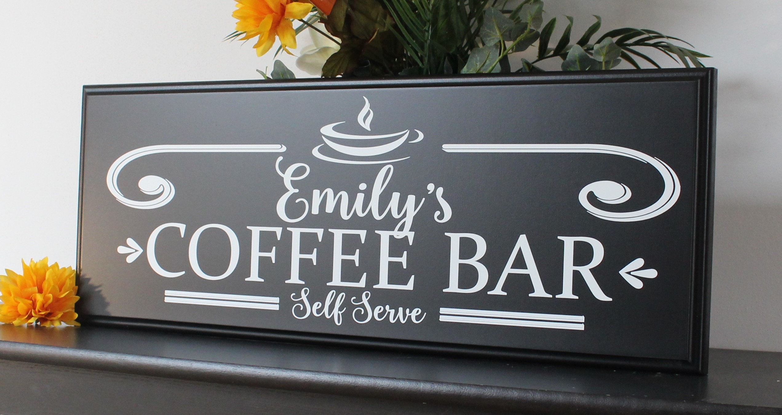 coffee home decor signs