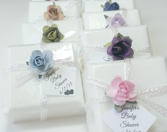 16 Bridal shower soap favors, baby shower, wedding