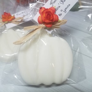Little Pumpkin Baby Shower Favors Fall Soap Party Favor Autumn bridal shower