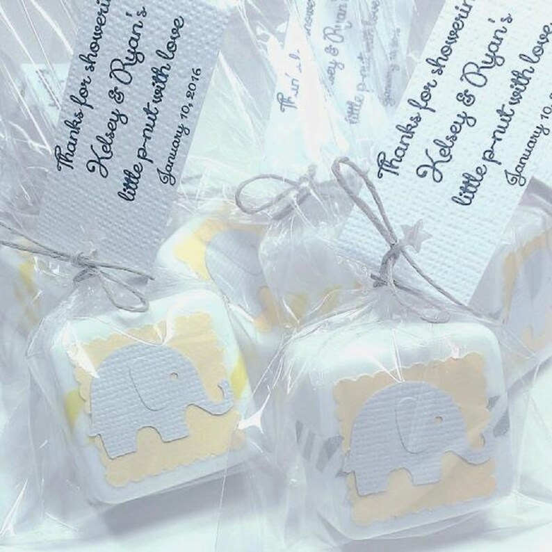 Elephant Baby Shower Favor Soaps Boy Girl Etsy