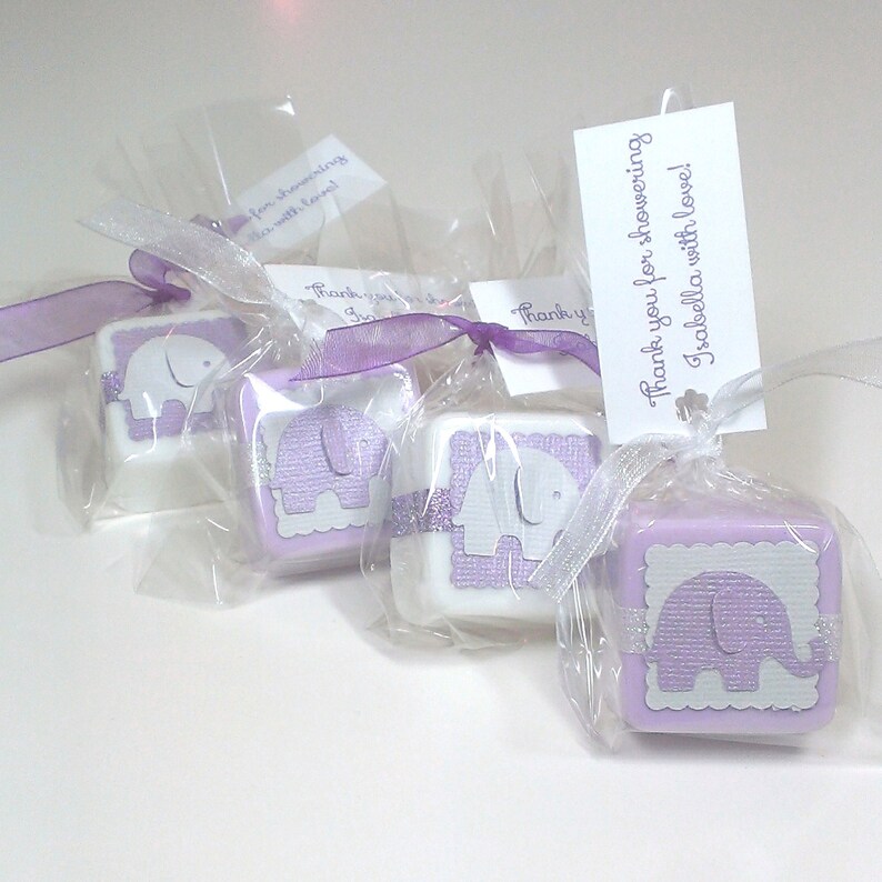 Elephant Baby Shower Favor Soaps Boy Girl Etsy