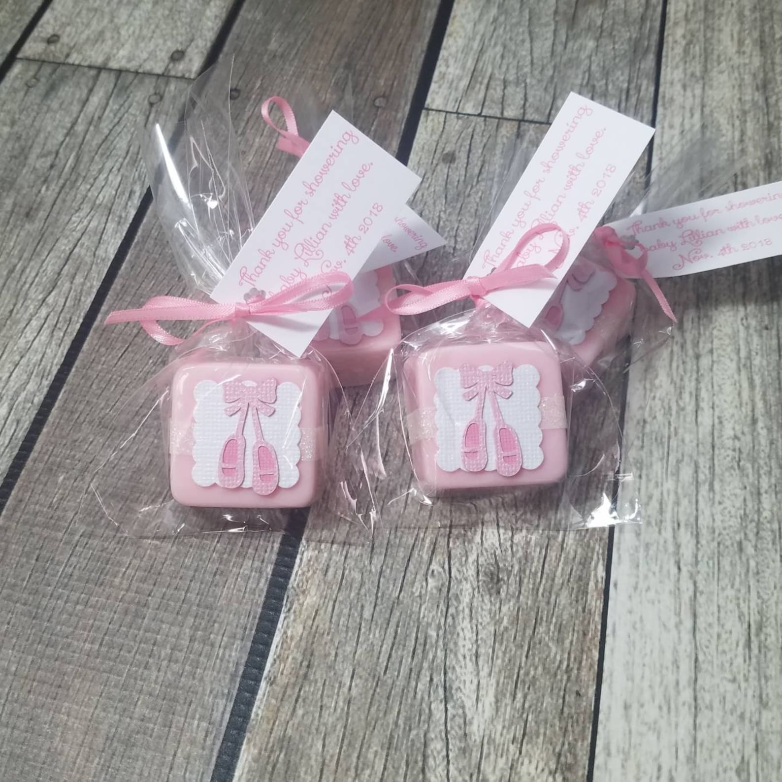ballerina baby shower favors ballet shoe soaps